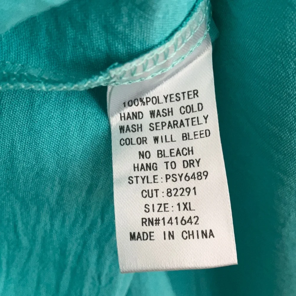 New She + Sky Blouse Top 1X - Picture 10 of 10